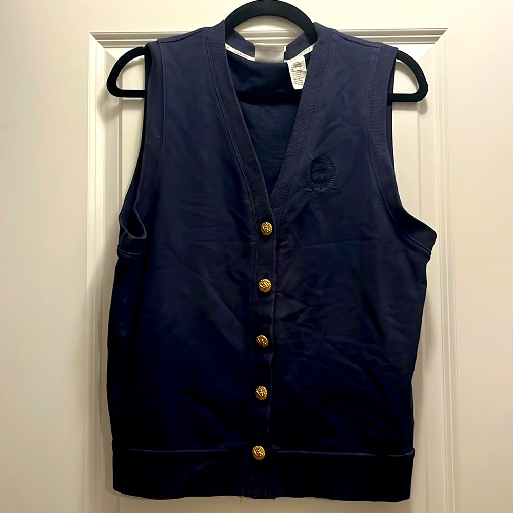 Golf Sleeveless Cardigan